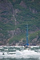 Sailing Yacht in Tracy Arm