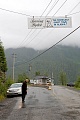 Grenze von Hyder nach Kanada, Hyder - Alaska, Border from Hyder to Canada