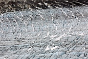 Gletschereis und Gletscherspalten des Salmon-Gletscher, Misty Fjords National Monument  -  British Columbia, Glacial ice and crevasses of the Salmon Glacier