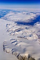 Luftaufnahme der groenlaendischen Westkueste, Groenland, Greenland west coast aerial photograph