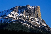 Berggipfel in den Kanadischen Rockies, Jasper Nationalpark  -  Kanada, Mountain peak in the Canadian Rocky Mountains