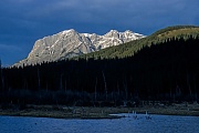 Talbot-See und Gipfel der Miette-Bergkette, Jasper Nationalpark  -  Kanada, Talbot lake and mountains of the Miette Range