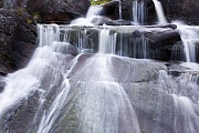 Wasserfall am Muddus-Nationalpark, Harsprangsfallet  -  Norrbottens Laen, Waterfall near Muddus National Park